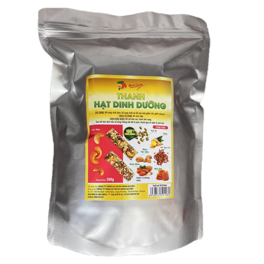 Túi Thanh Hạt Dinh Dưỡng 500g Net Weight