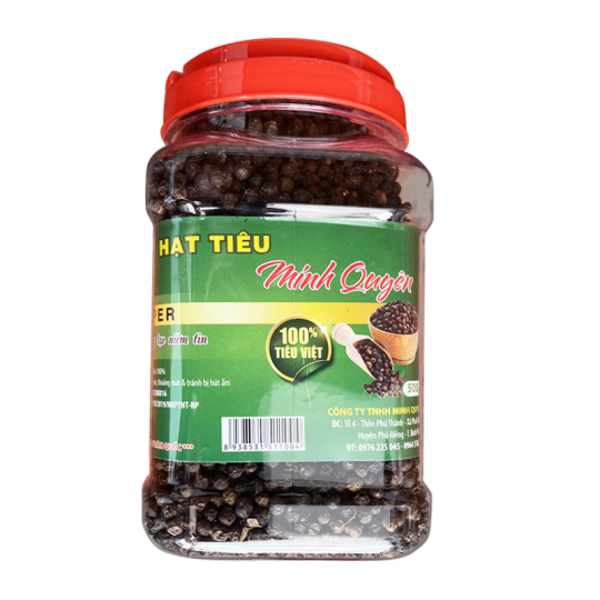 Hũ Tiêu Đen 500g